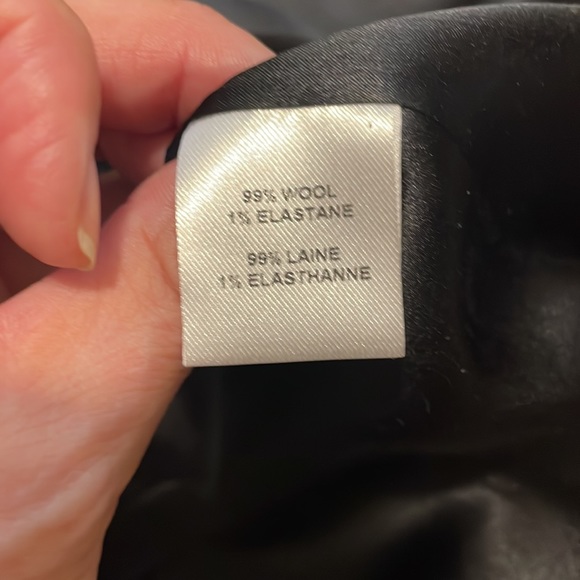 ADAM LIPPES OVERSIZED STATEMENT TUXEDO PIECE EMBELLISHED WOOL ELASTANE NWOT 2 - Picture 13 of 17